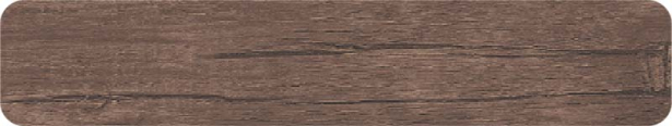 22x080 mm Starwood 43 Antik Dark Pvc Kenar Bandı